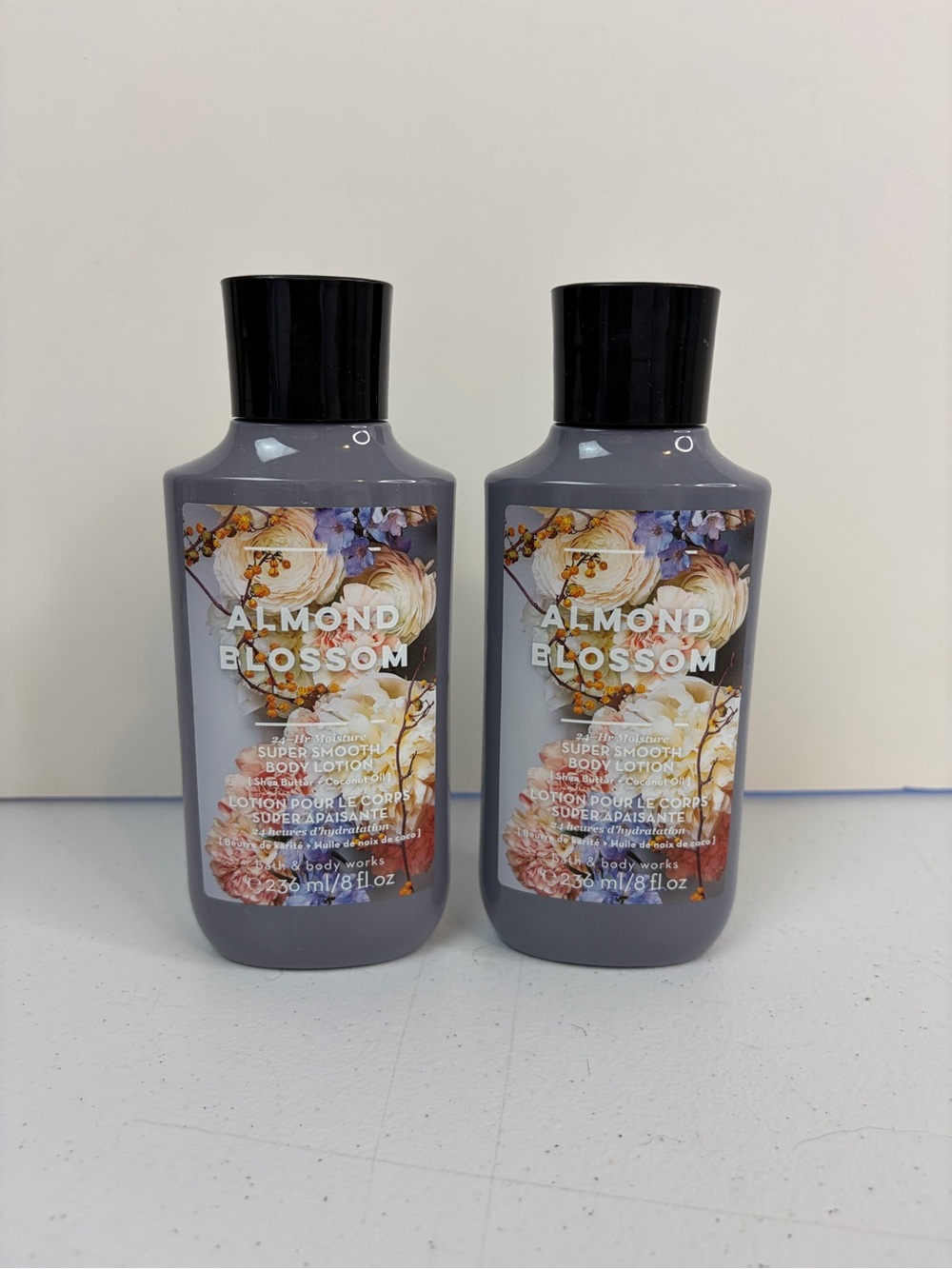 Bath & Body Works Almond Blossom Body Lotion 8 oz Rare Discontinued